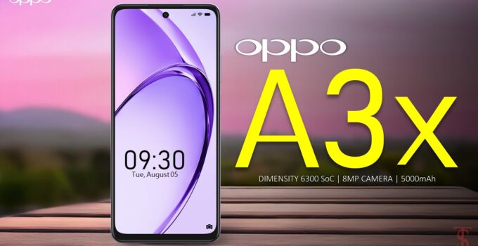 Oppo A3x Price in Nepal, Specifications and Availability