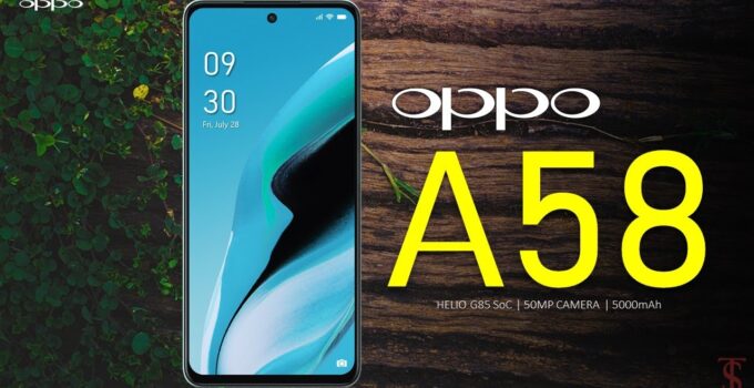 Oppo A58 Price in Nepal, Specifications and Buy Options