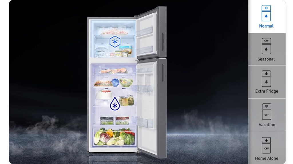 Samsung 419L Double Door Refrigerator